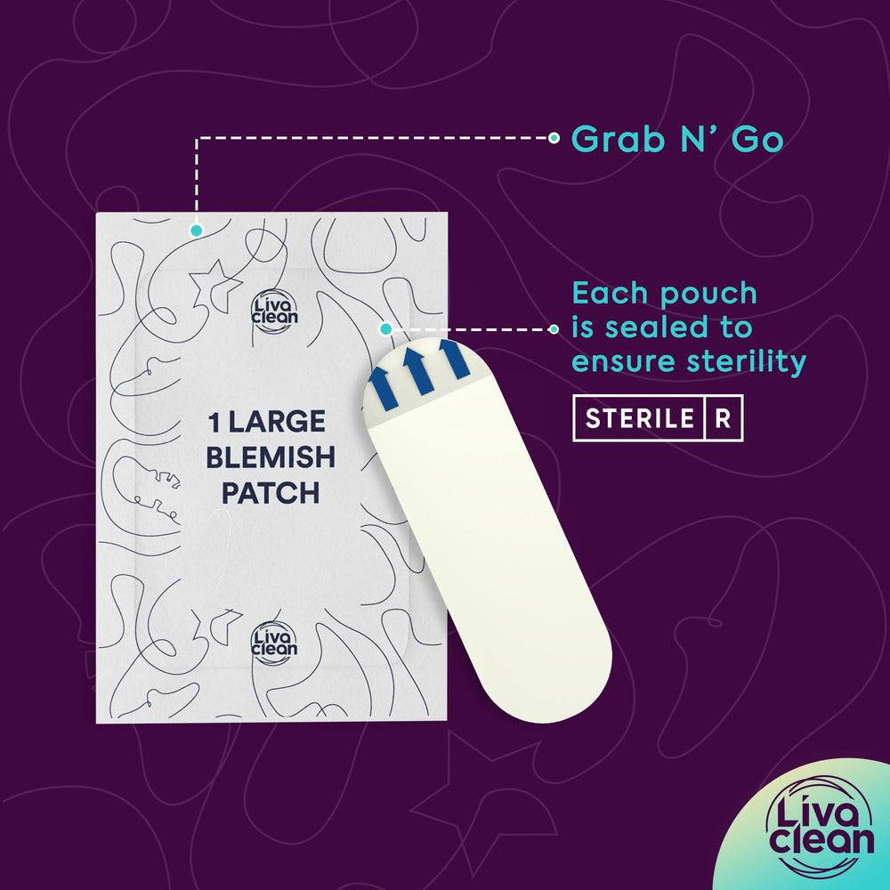 LivaClean LC100CT night-use patch offers discreet, nearly invisible wear.