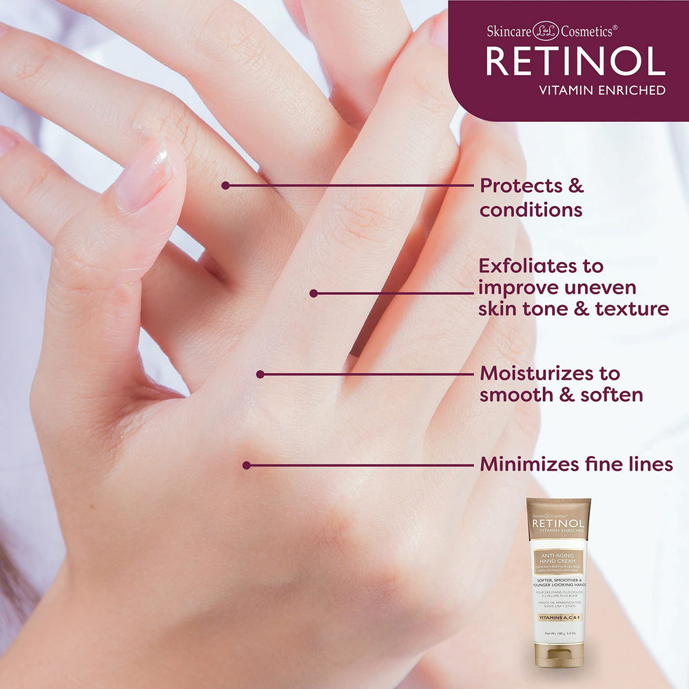 LIVAURA Retinol ingredients feature green tea and vitamins for conditioning.