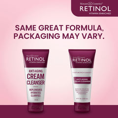 LIVAURA retinol cleanser foaming lather close-up for deep pore cleansing