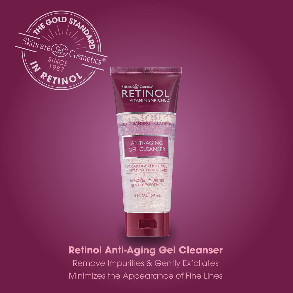 Pink and white micro-beads in LIVAURA cleanser deliver age-defying exfoliation.