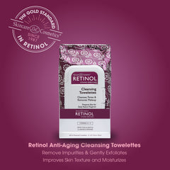 LIVAURA towelette closeup texture highlights exfoliation and smooth skin feel