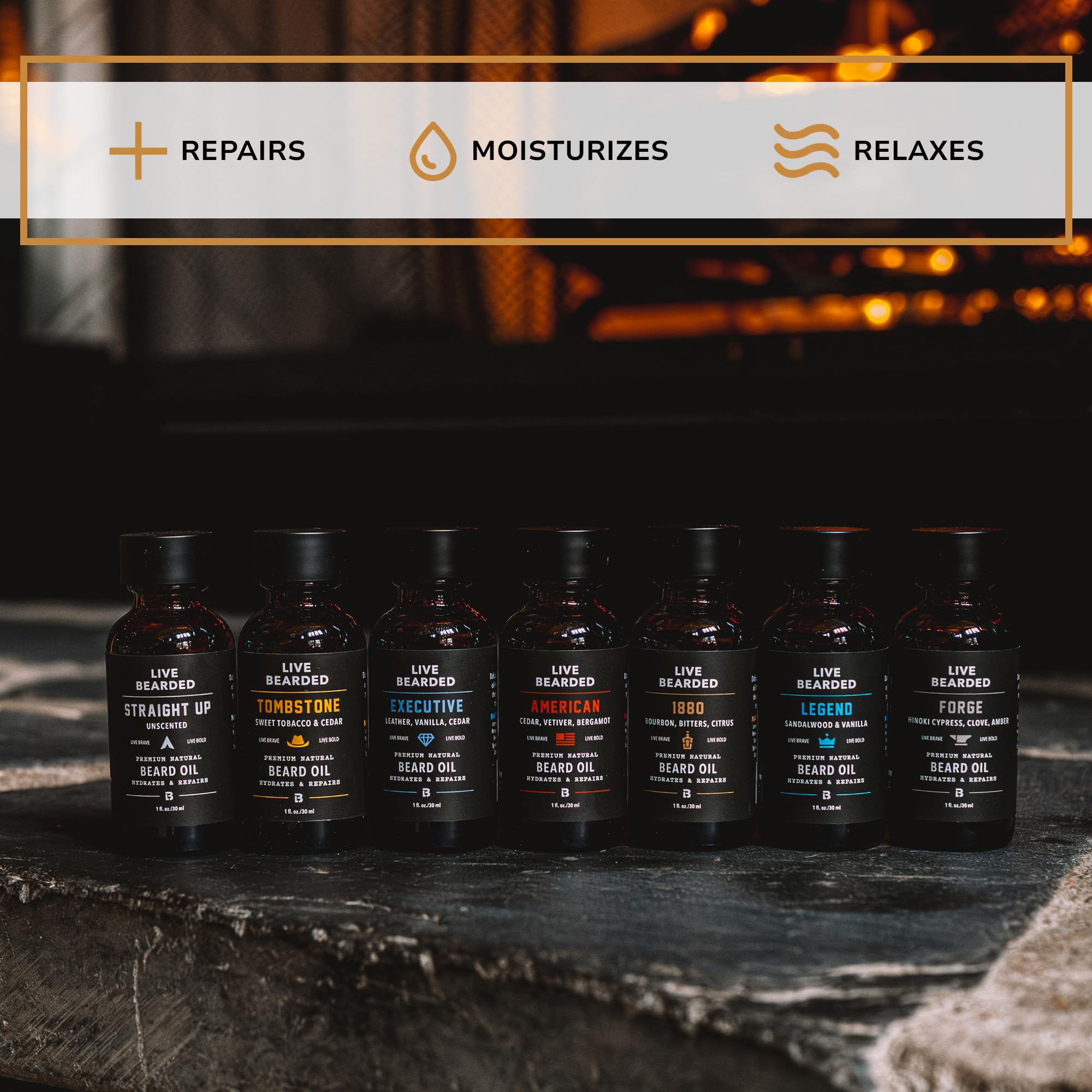 Live Bearded application-dropper demonstrates easy daily use for quick hydration
