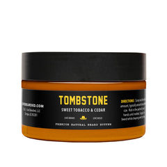 Live Bearded beard butter Tombstone tin shows rich texture for easy daily conditioning.