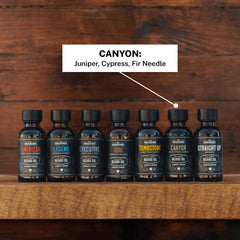 Live Bearded beard oil dropper closeup showing precise application for easy use