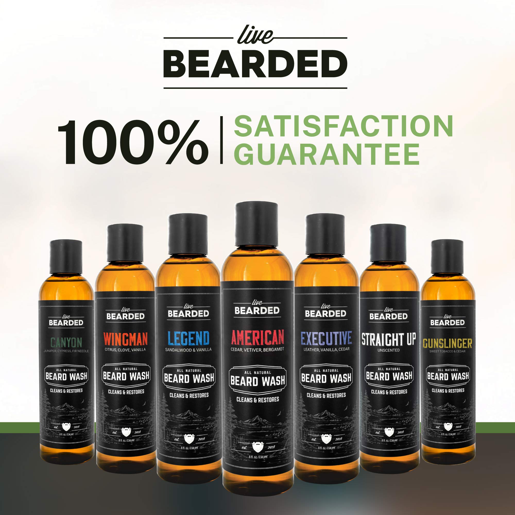 Live Bearded pairing-kit hints at a complete beard care routine.