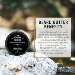 Textura suave de Live Bearded para controlar el frizz y peinar la barba