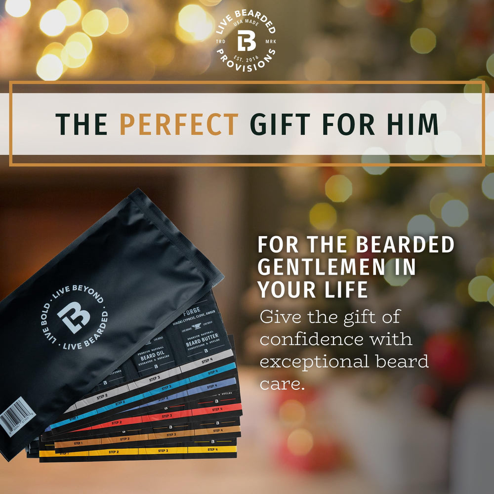 Live Bearded wooden comb helps detangle and style with minimal snag.