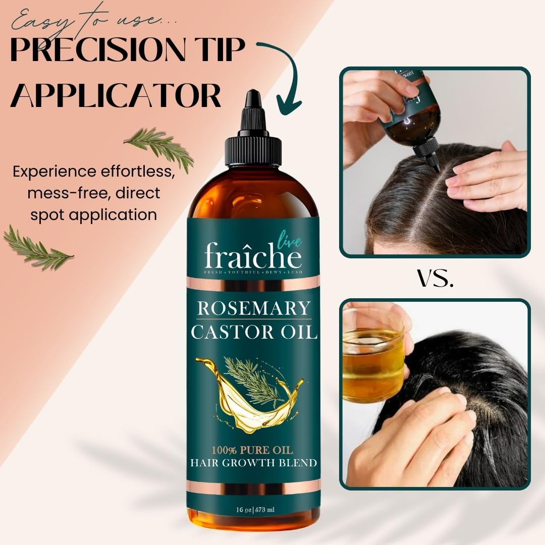 Live Fraiche closeup of hair texture showing natural shine and smoothness