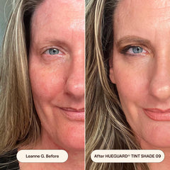Live Tinted Hueguard hydration gel cream close-up highlights all day moisture