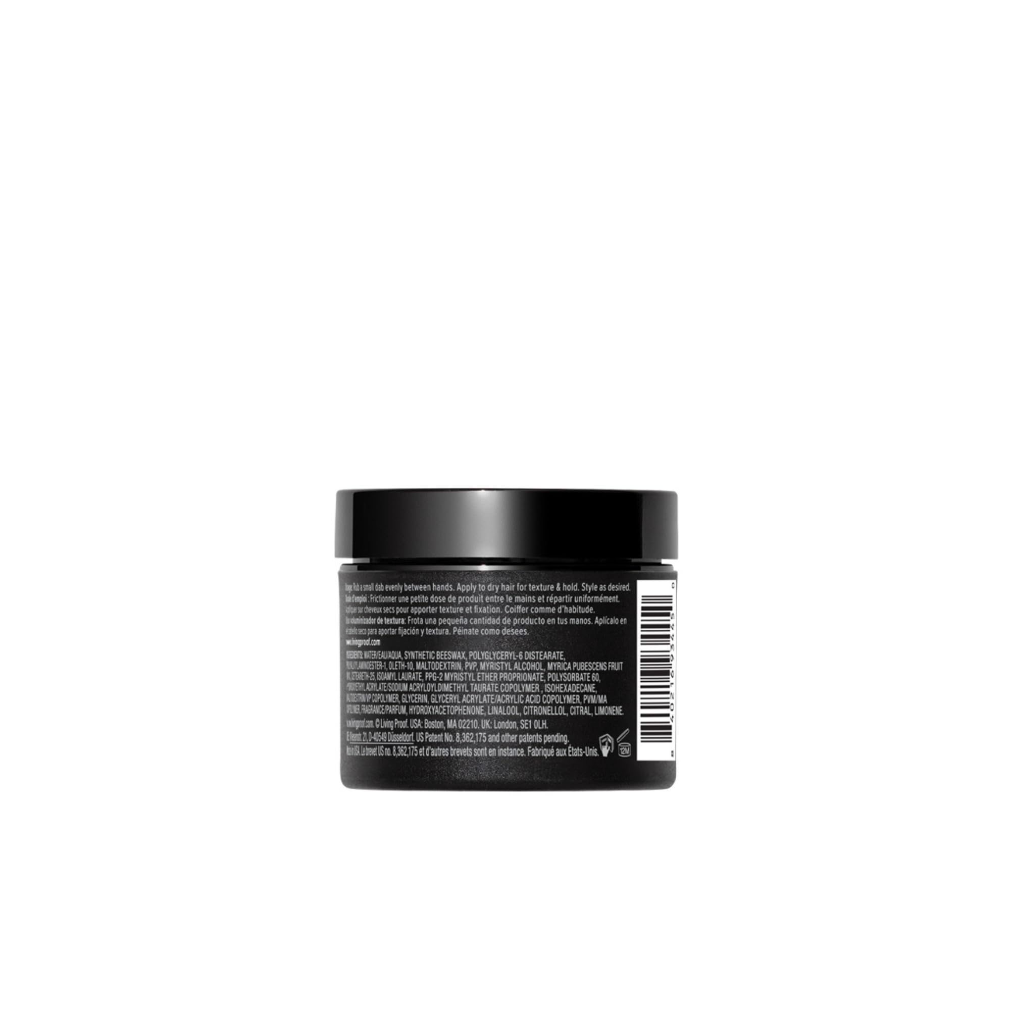 Living Proof Amp Texture Volumizer being applied for buildable volume.