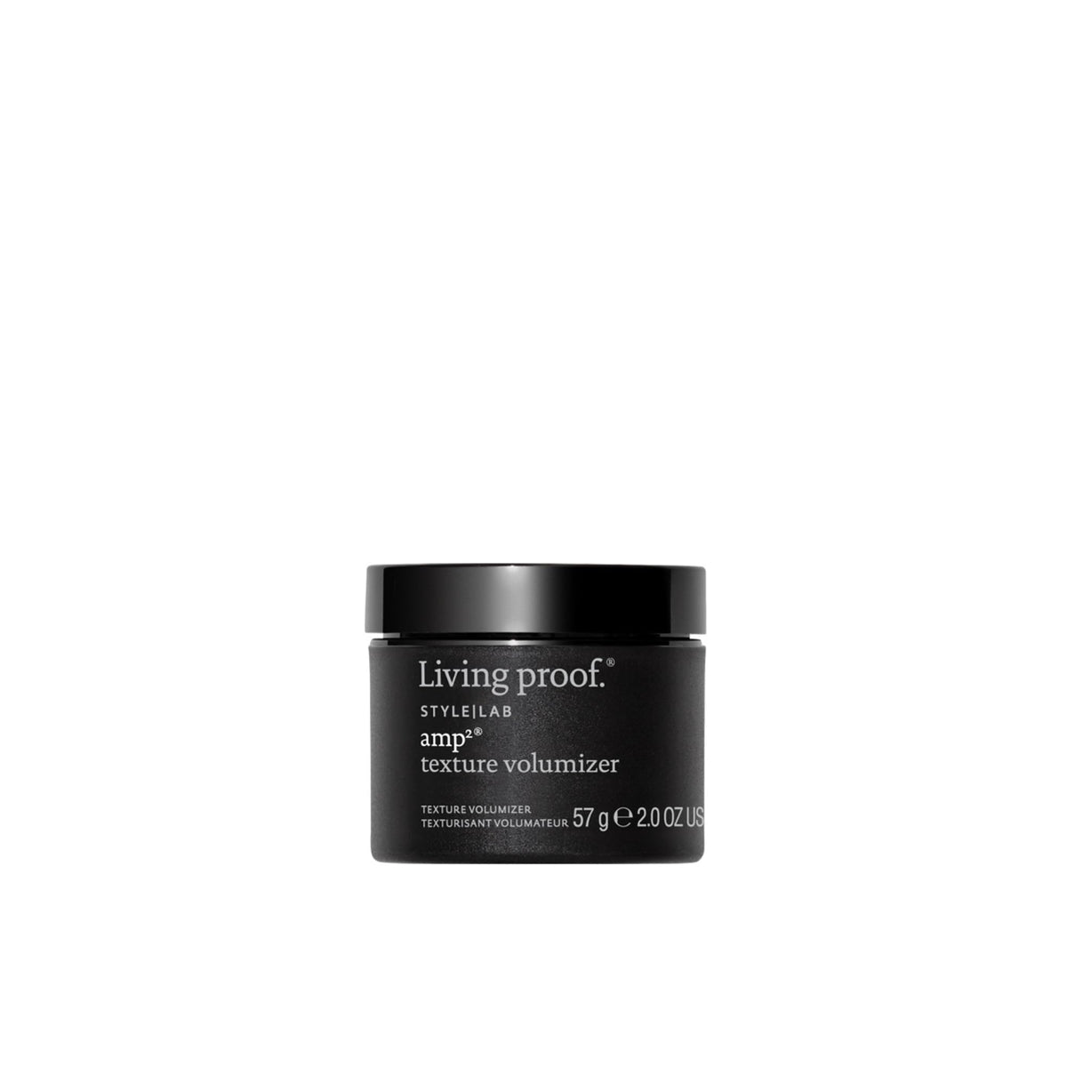 Living Proof Amp Texture Volumizer bottle with lightweight volume and natural finish.