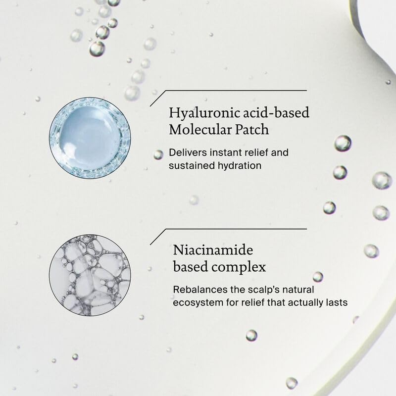 Living Proof creamy texture shown for rich scalp hydration.