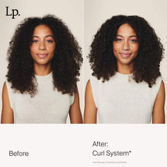 Living proof curl definer packaging front view for convenient conditioning.