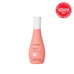 Living Proof Curl Enhancer waves look more defined while styling.
