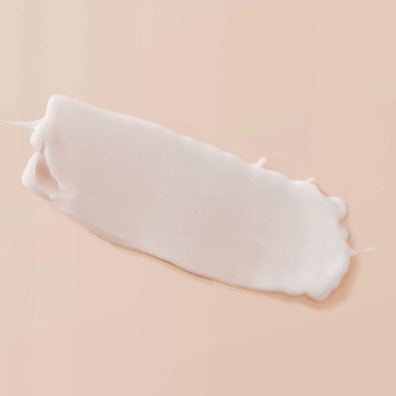 Living Proof Curl Enhancer swatch displays creamy texture for gentle hold.