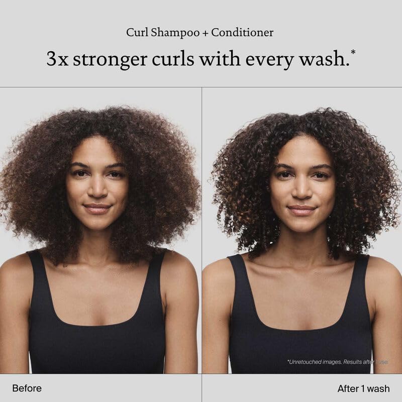 Living Proof curly conditioner travel-size bottle hydrates and smooths frizz