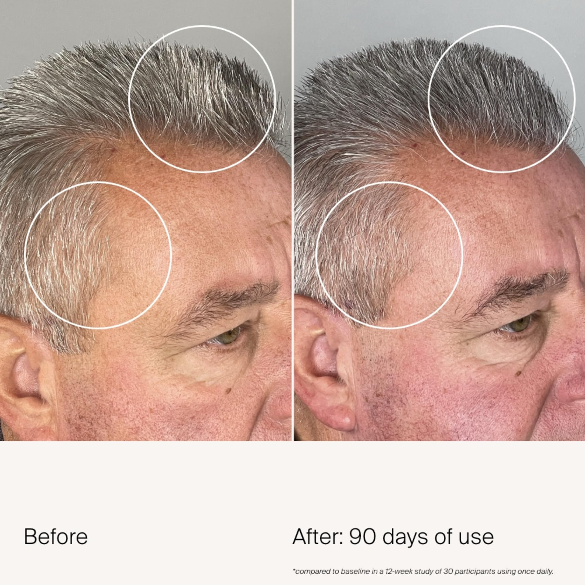 Living Proof Density Serum close-up shows lightweight texture.