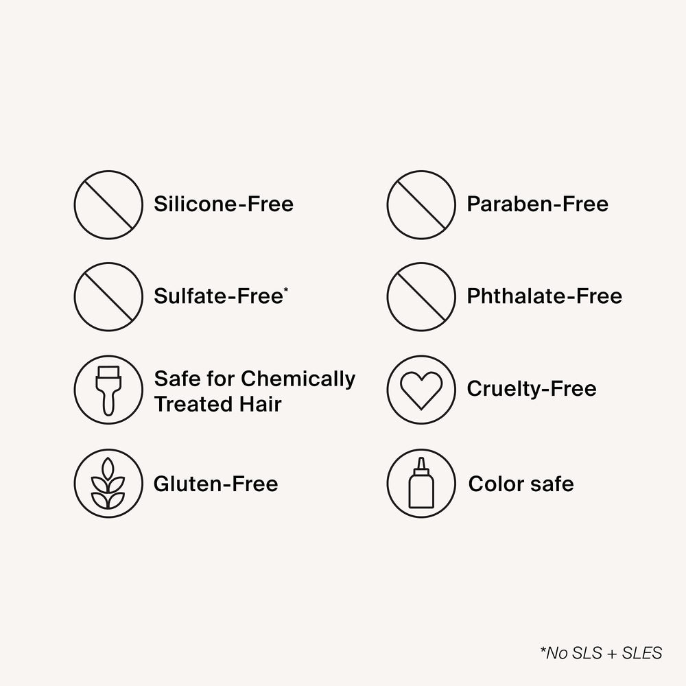 Living Proof Dry Shampoo Advanced Clean model shot shows no visible residue