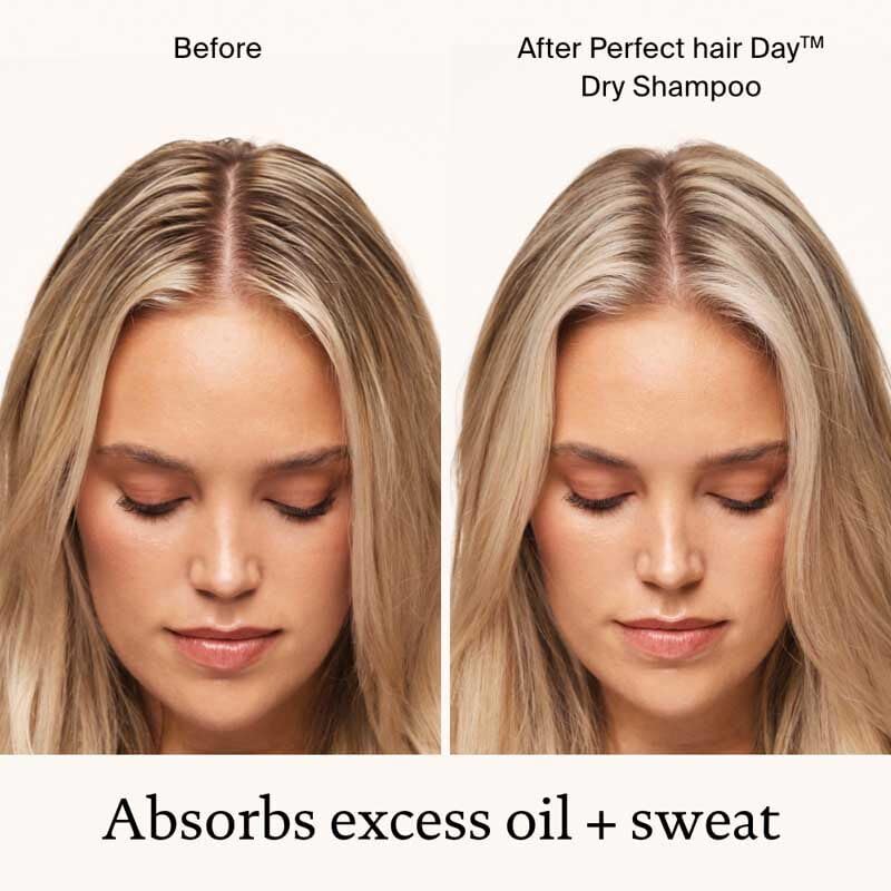 Living Proof Dry Shampoo emphasizes odor removal for lasting daytime freshness.