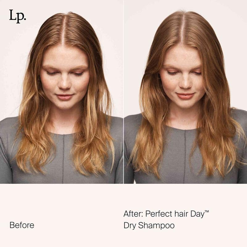 Living Proof dry shampoo texture swatch conveys a clean feel and time-release scent
