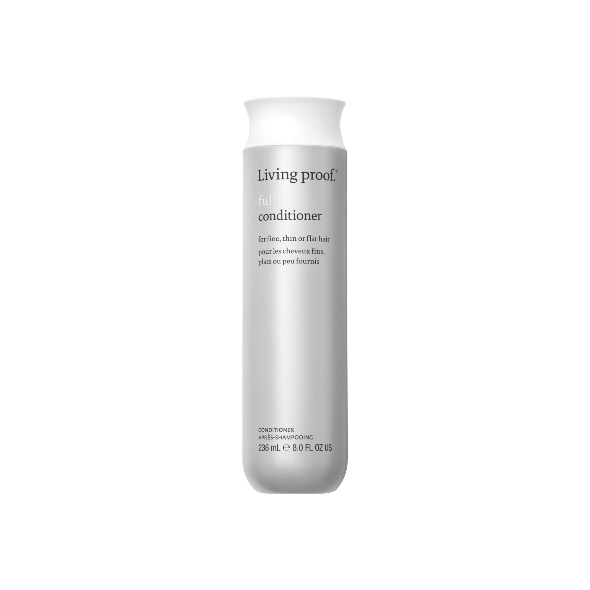 Living Proof Full Conditioner bottle front shows silicone-free volumizing care.