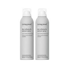 Living Proof Full Dry Volume & Texture Spray bottle delivers instant lift for fine hair.