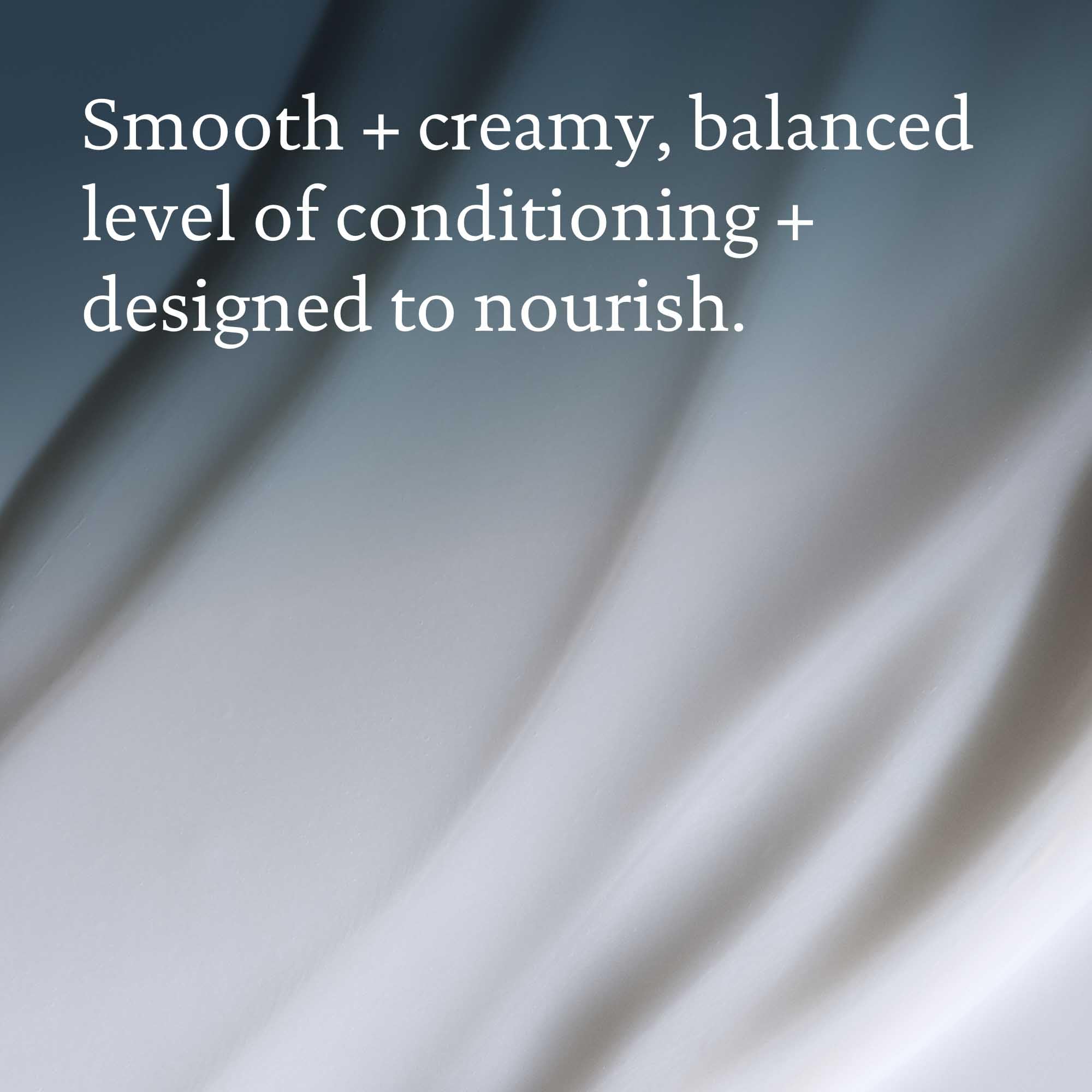 Living Proof No Frizz Conditioner demonstrates humidity protection in styling