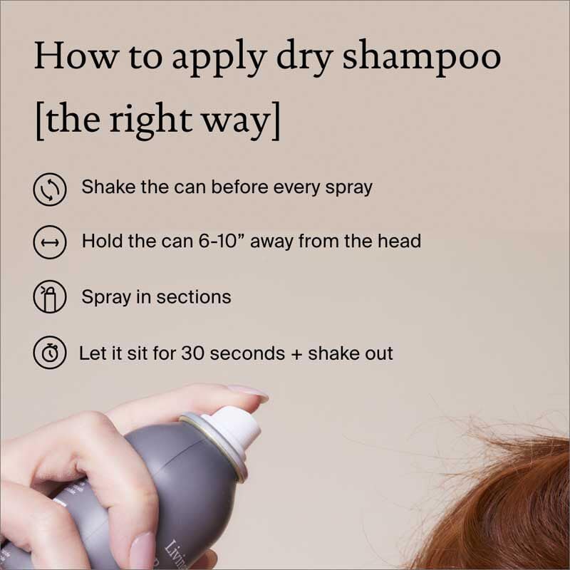 Living Proof Perfect Hair Day Dry Shampoo 5.5 oz bottle ready for styling
