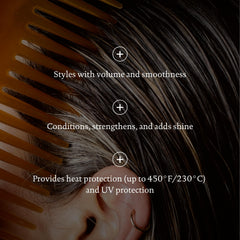 Living Proof Perfect Hair Day hand-held shot emphasizes lightweight, non-weighing styling.