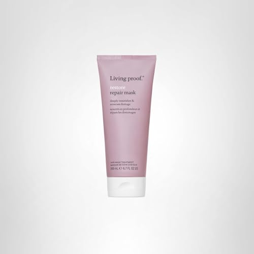 Living Proof Restore Repair Mask hair-after-use shot reveals healthy-looking ends.