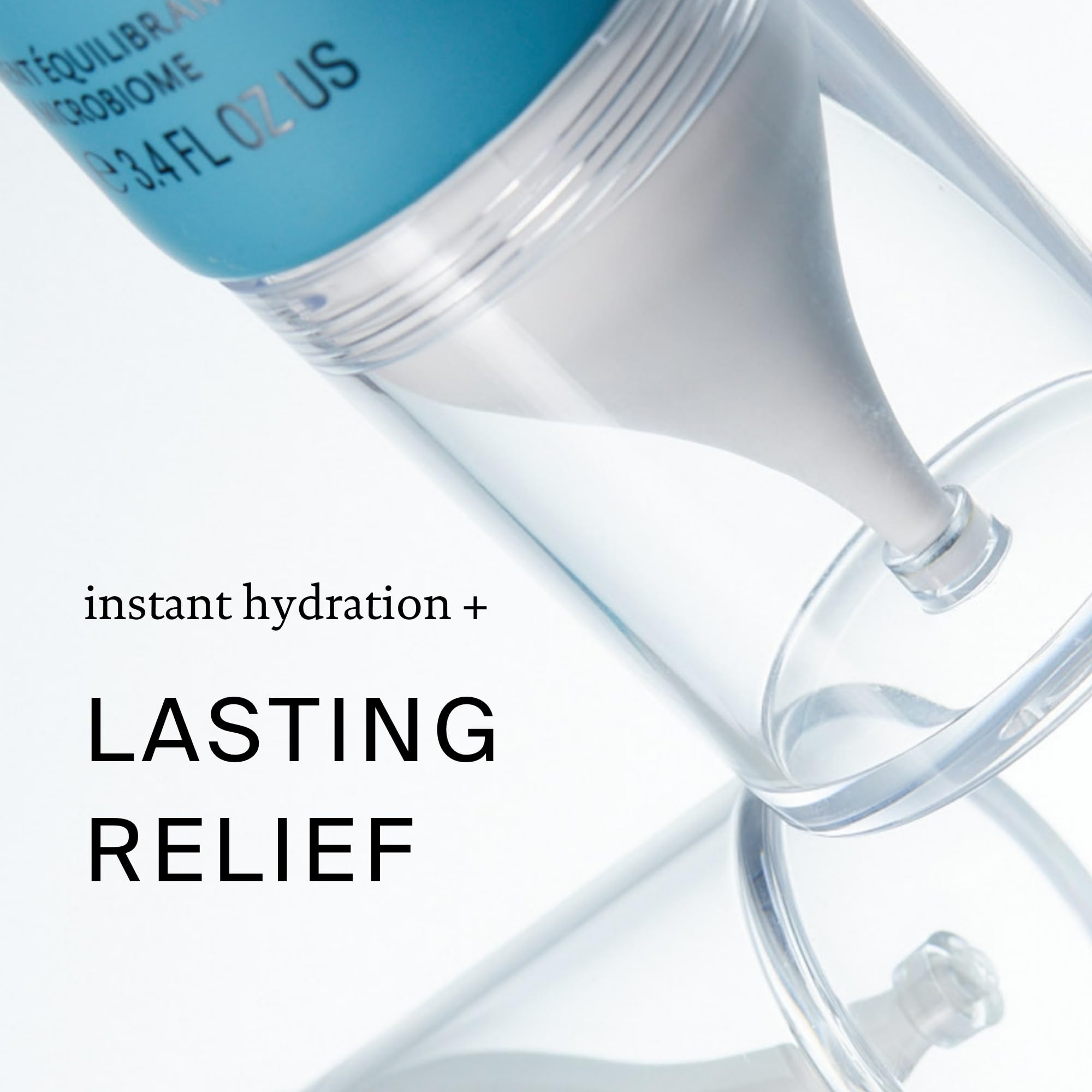 Living Proof 3-4 oz packaging designed for travel hydration.