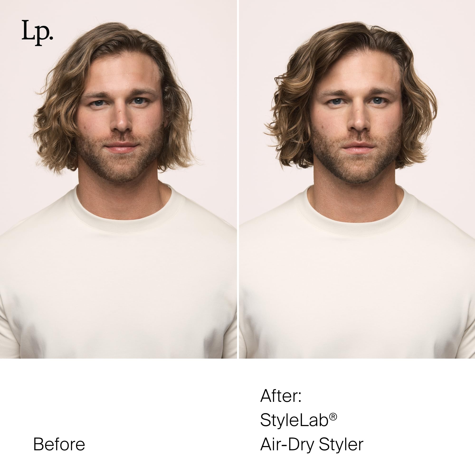 Living proof Style Lab Air-Dry Styler soft-defined-texture for touchable definition without crunch.
