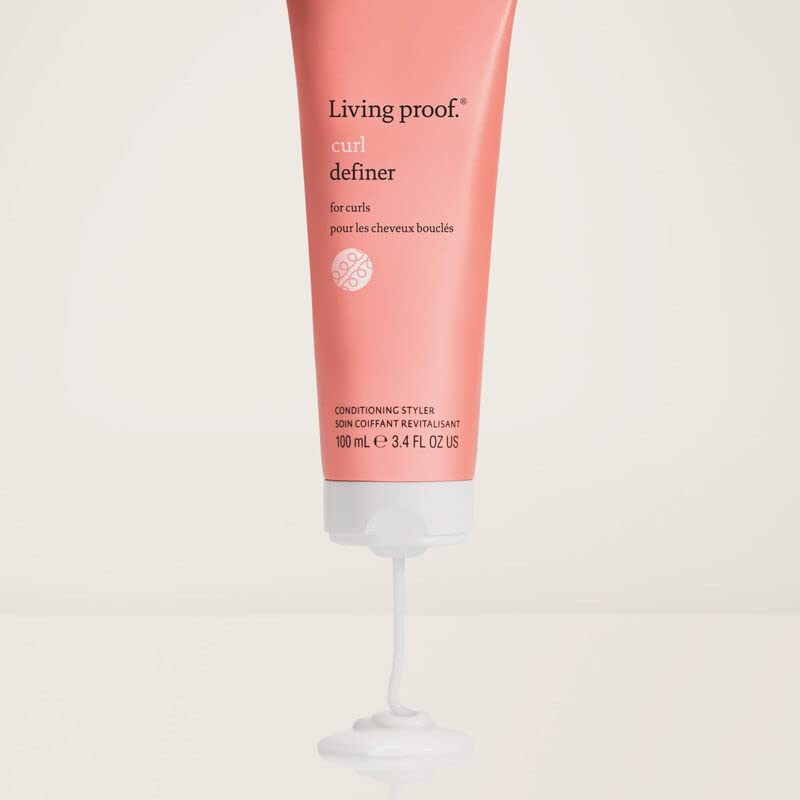 Living Proof travel kit closeup highlights shine and definition
