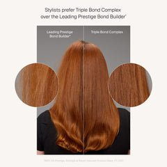Living Proof Triple Bond Complex hair masque closeup reveals creamy texture for soft strands