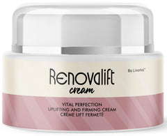 LIVORKA Renovalift bottle close-up for daily hydration and radiant skin