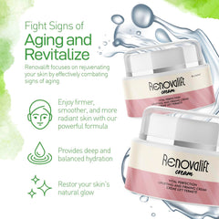 LIVORKA Renovalift face application with silky glide and quick absorption