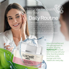 LIVORKA Renovalift neck application highlighting targeted care