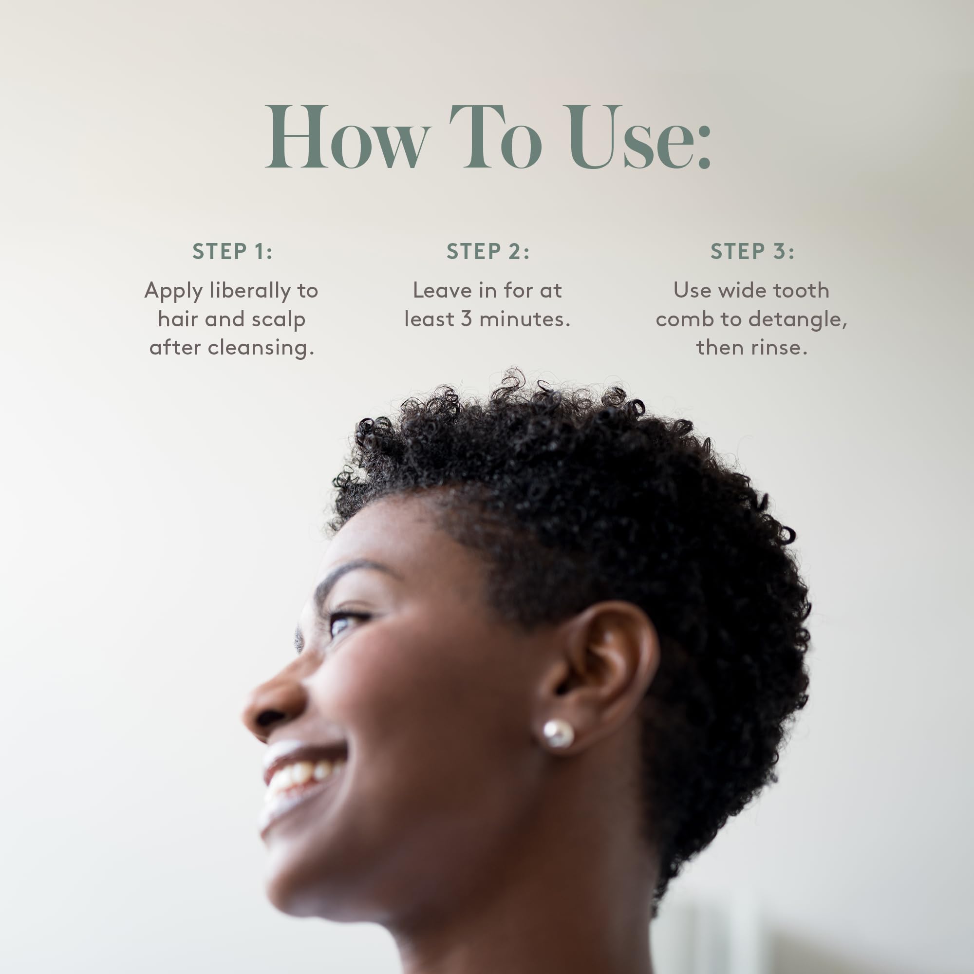 LivSo Moisturizing Scalp Conditioner hand-application shows scalp-friendly hydration