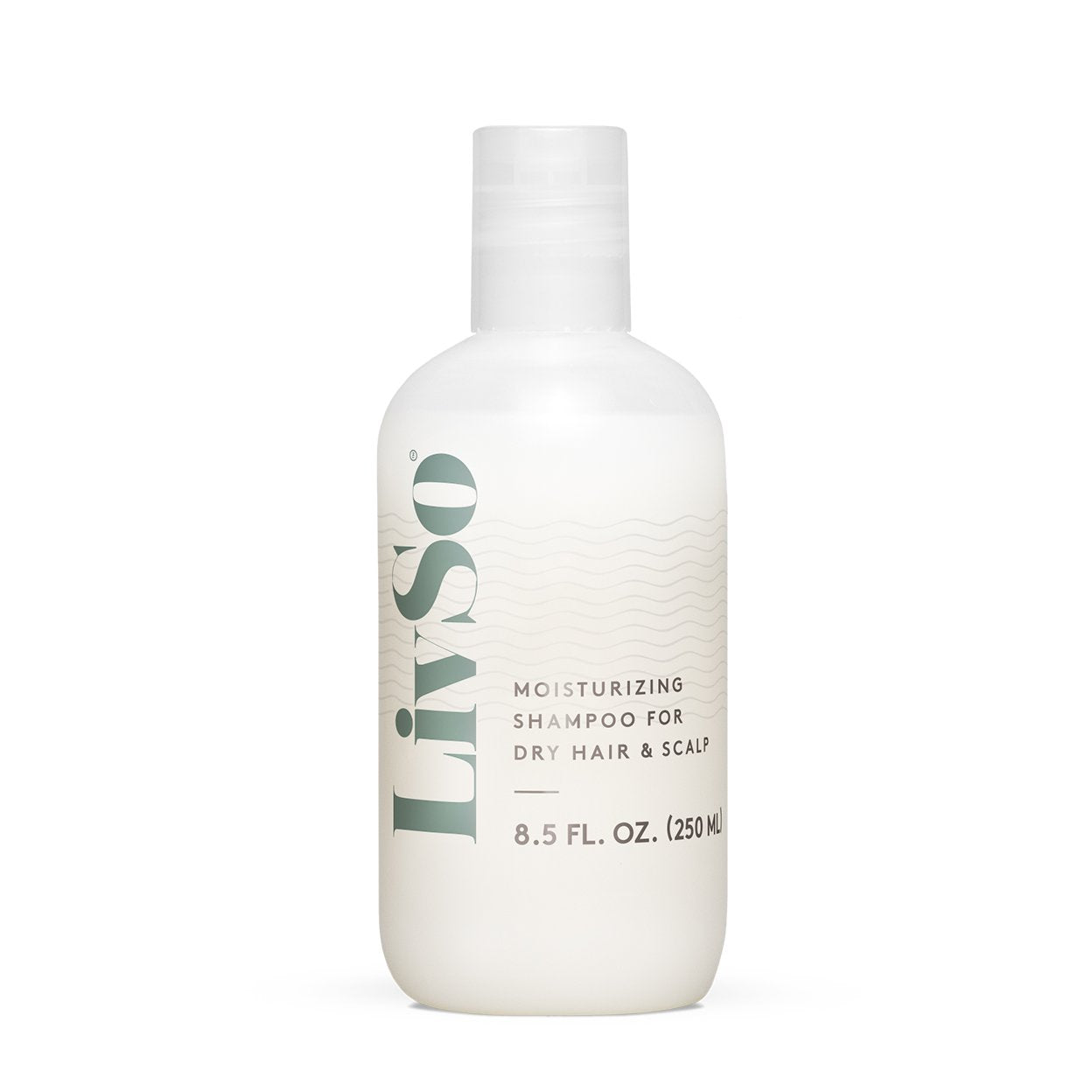 LivSo Moisturizing Scalp Shampoo bottle front promotes hydration for dry hair