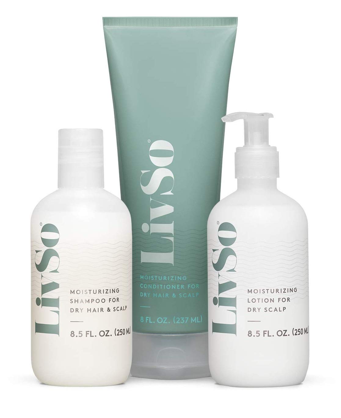 LivSo Moisturizing Scalp Shampoo natural-ingredients highlight naturally derived formula for healthy-looking hair