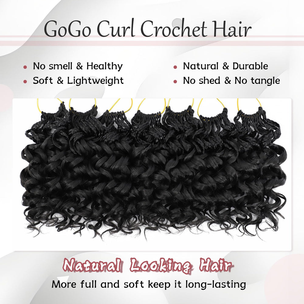 LIYATE Gogo Curl color variety demonstrates customizable looks for personal style.