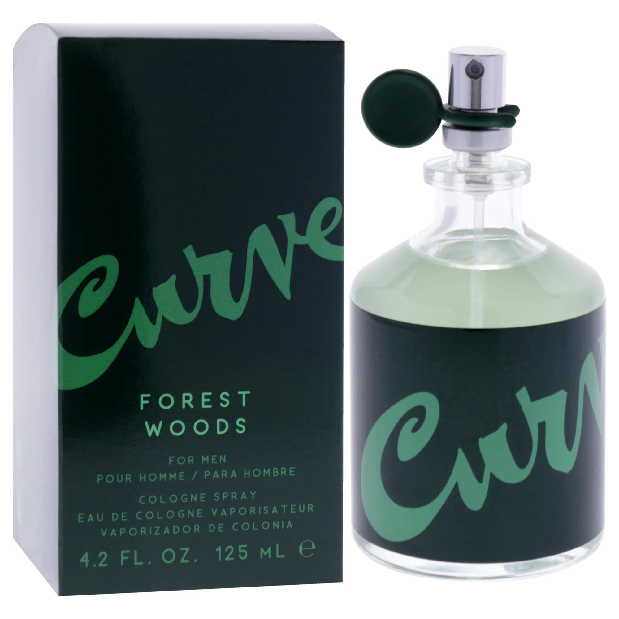 Liz Claiborne Curve Forest Woods spray-dispense for easy application
