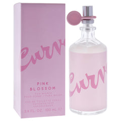 Liz Claiborne Curve Pink Blossom packaging box signals gifting-ready presentation.