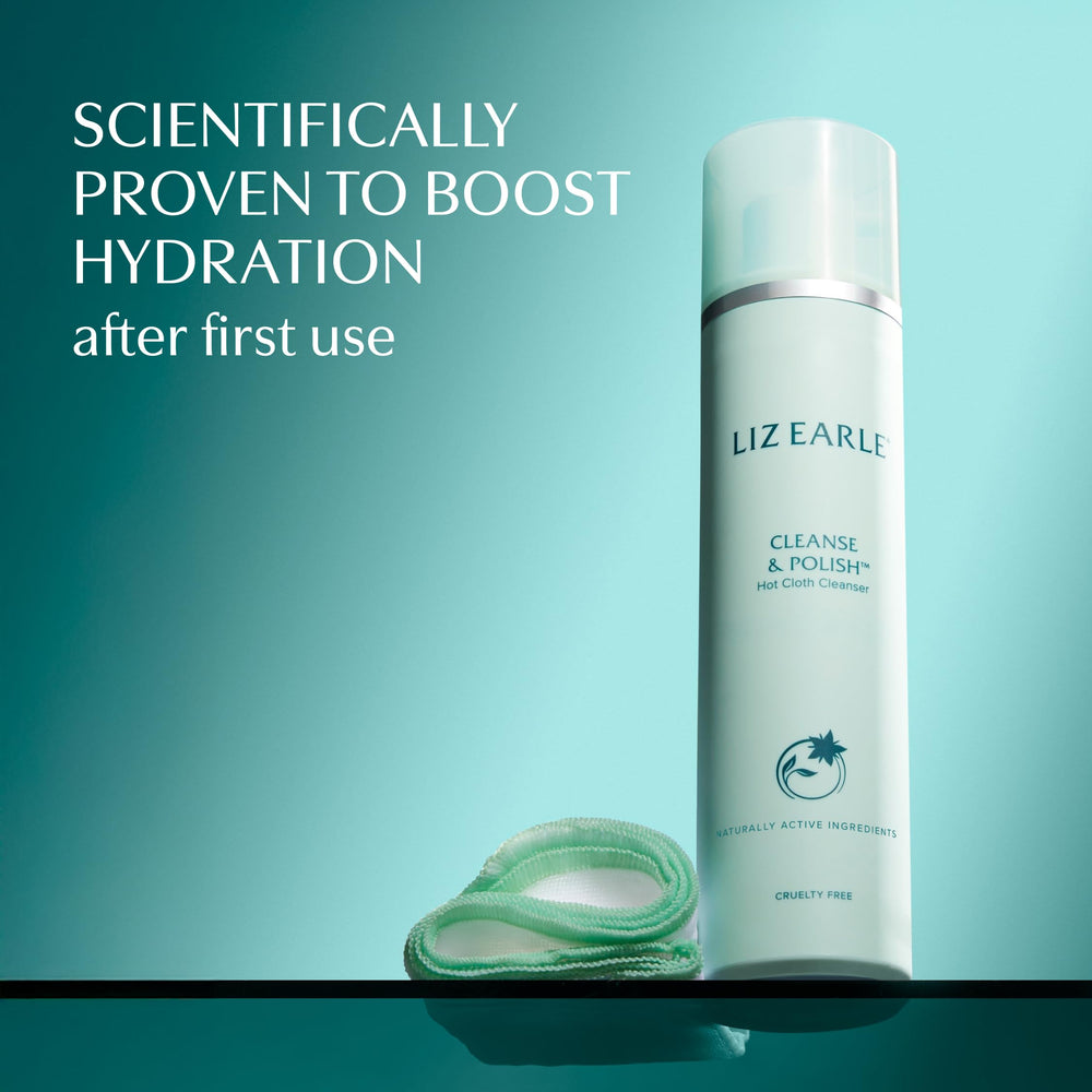 Liz Earle rosemary and chamomile indicate antioxidant and calming botanicals