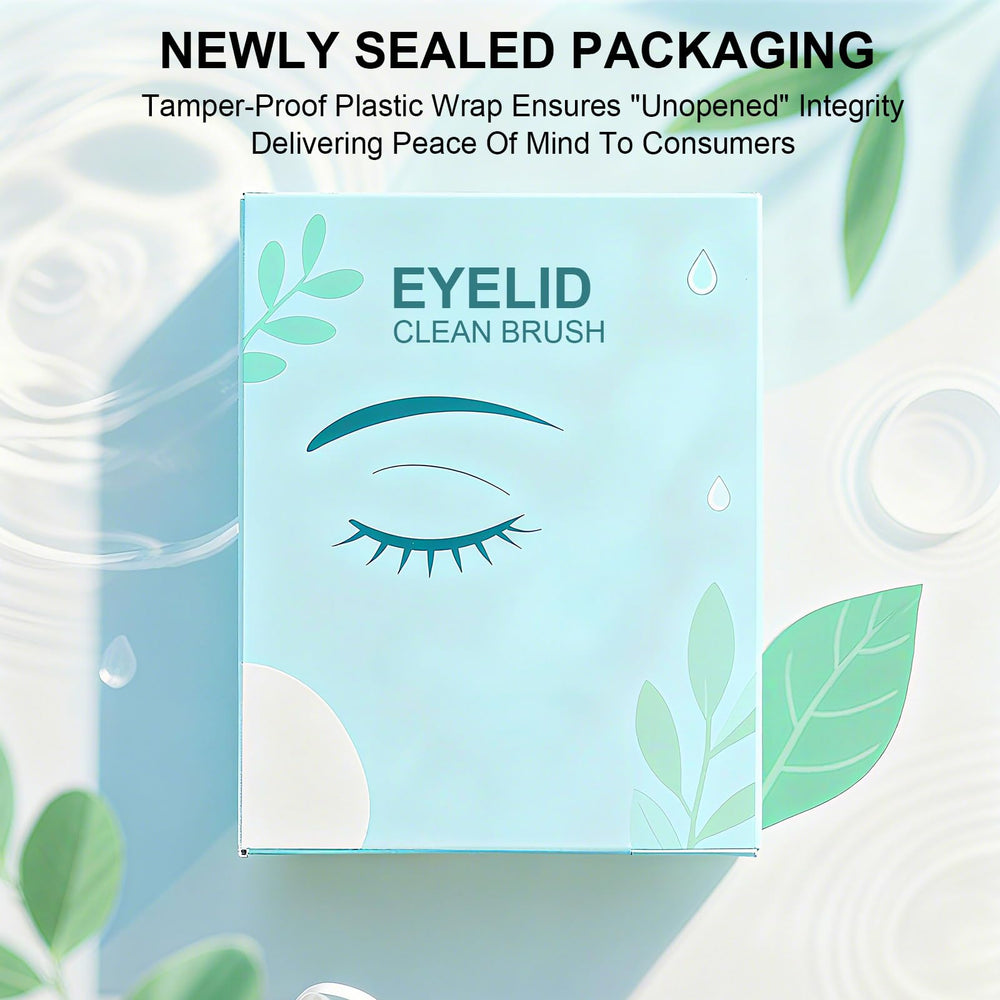 LIZICH Eyelid Brush reusable care kit-ready for ongoing eyelid care