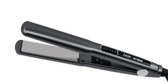 Lizze Extreme titanium flatiron with titanium plates delivers smooth, frizz-free styling.