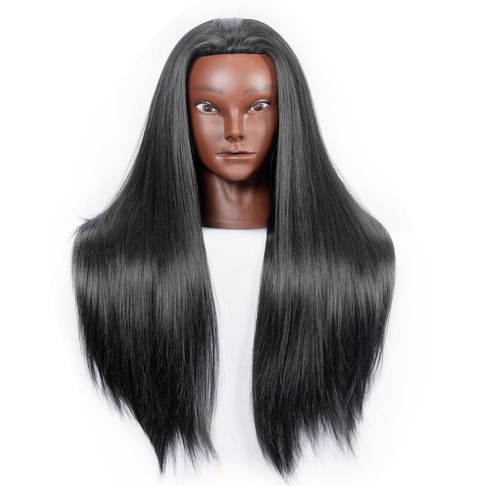 LJSMJF close-up of synthetic hair showing odor-free material