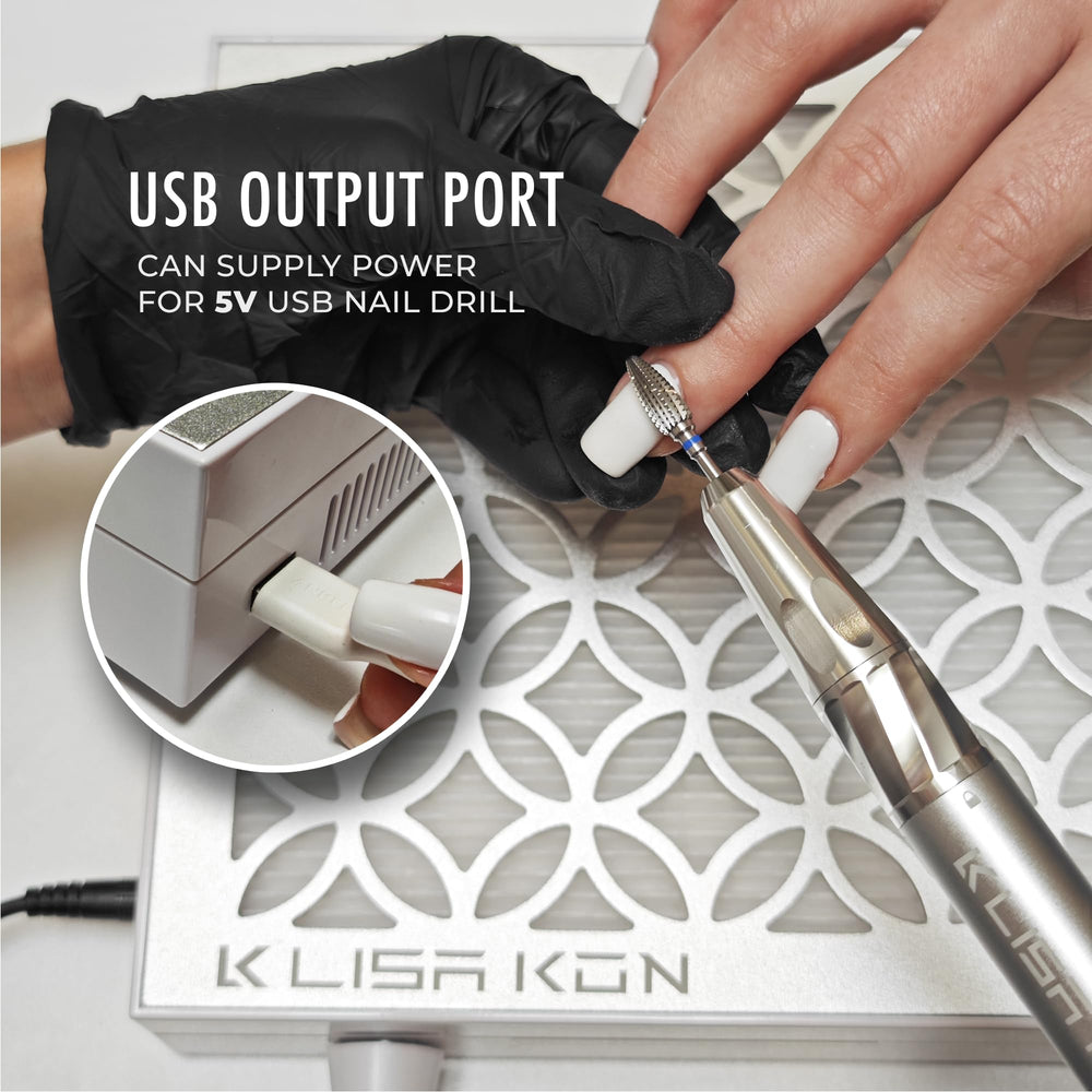LK Lisa Kon aluminum body design with acetone resistant coating for durable salon use