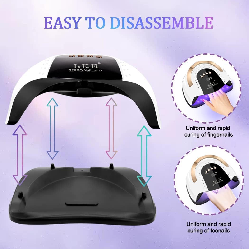 LKE removable bottom plate lets you clean after sessions