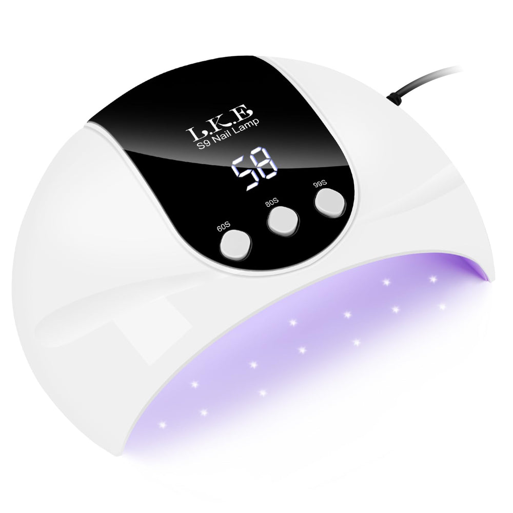 LKE compatible with many gels including builder and acrylic gels